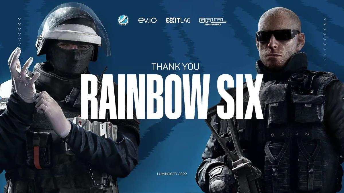 Luminosity Gaming abandona el escenario Rainbow Six