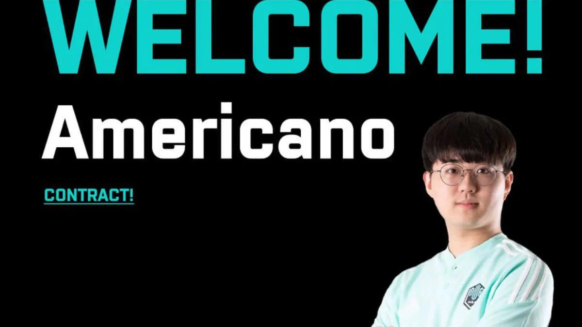 Americano y Minuda se unieron DAMWON Gaming