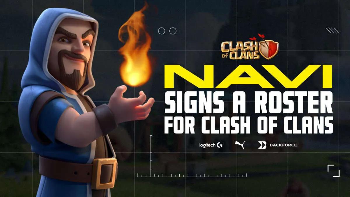 NAVI presentó la lista de Clash of Clans