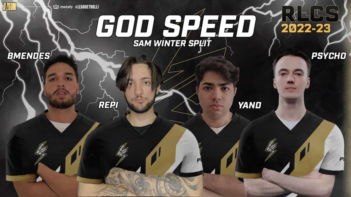 God Speed reveló una nueva lista de Rocket League