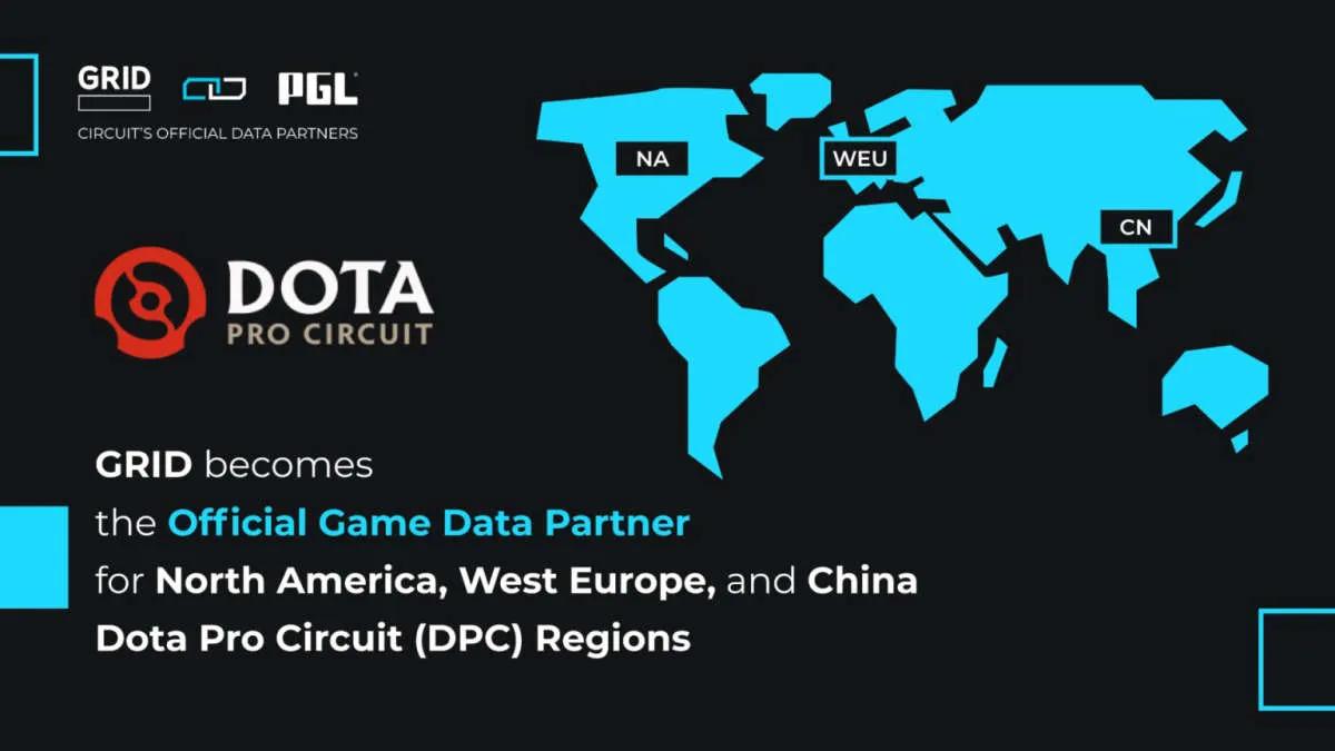 GRID Esports amplía su asociación con la serie DPC en América del Norte, Europa Occidental y China