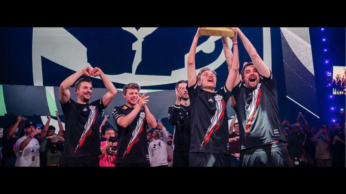 Valve clasificaciones de equipos actualizadas; G2 Esports volvió al número uno en Europa