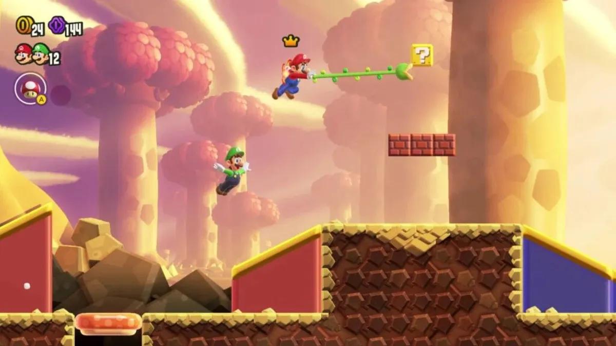 The director of the game Super Mario Bros Wonder notes that it is more challenging to surprise players today