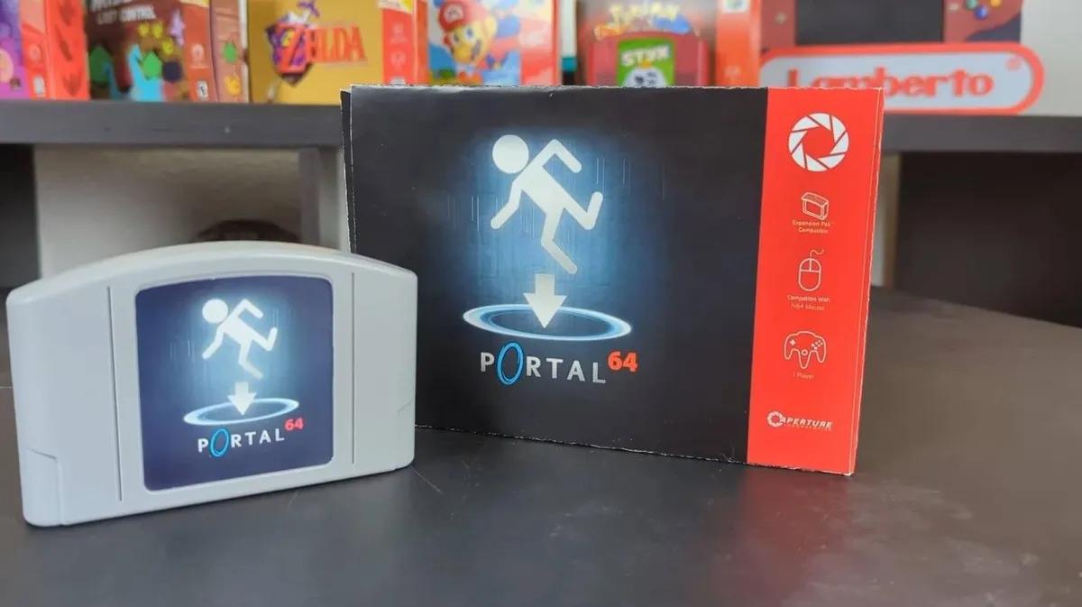 The demo version of Portal 64 has been released — it's a revamped edition of Valve's puzzle game, specifically designed for the Nintendo 64 console