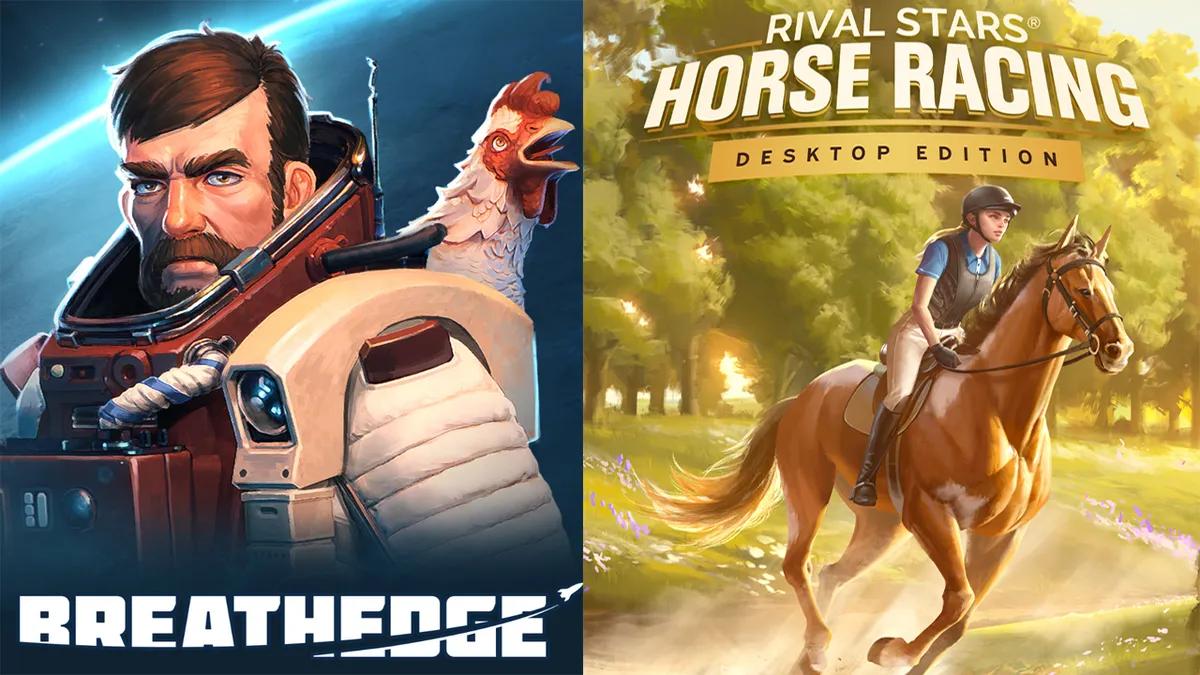 Breathedge y Rival Stars Horse Racing: nuevos juegos gratis en Epic Games Store