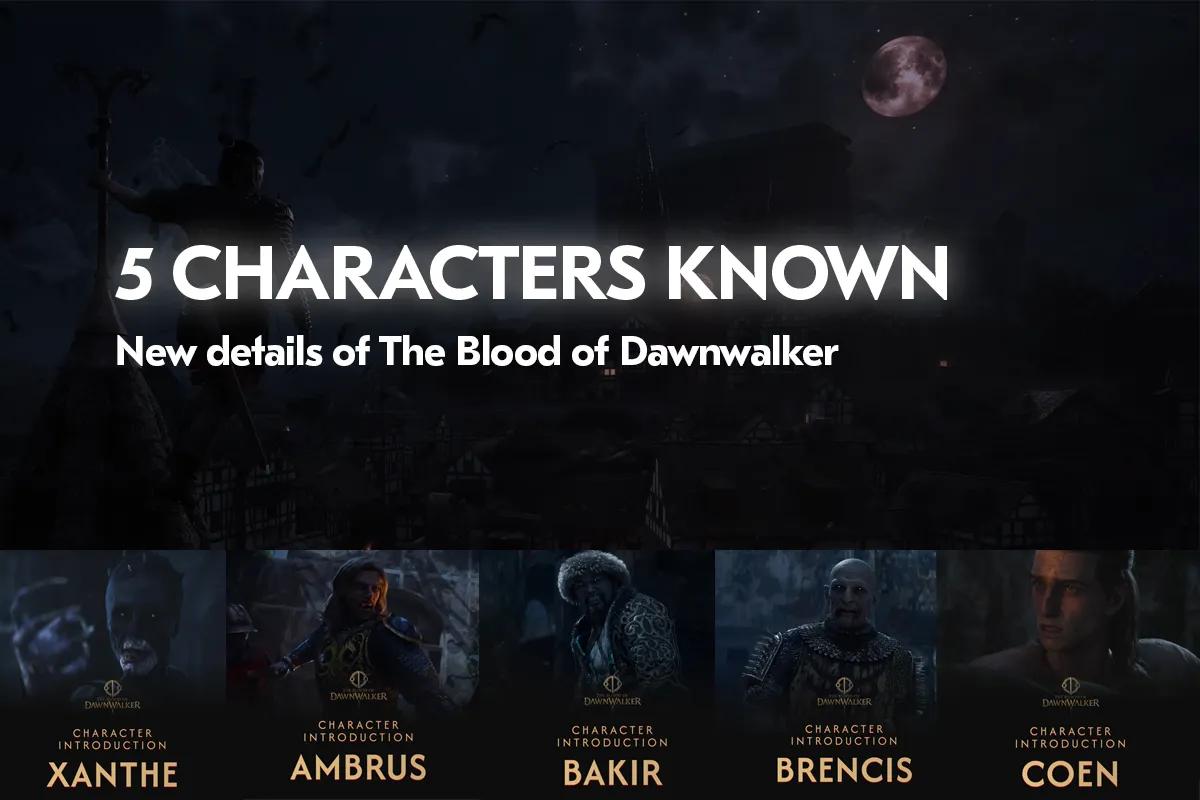 Nuevos detalles de The Blood of Dawnwalker: Five Vampires revelados