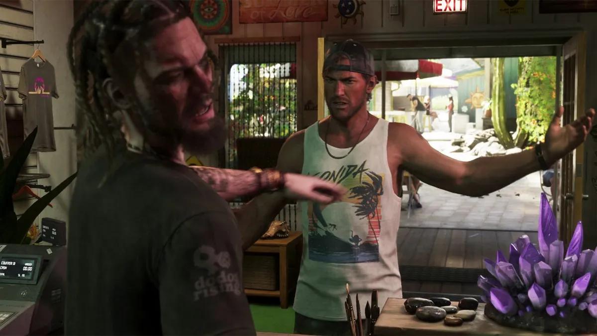 Cyberleek mostró un nuevo, tercer gameplay de hoy de GTA 6 — Jason en la tienda del juego