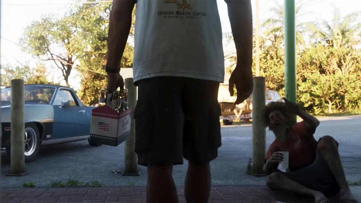 El personaje del segundo tráiler apareció en una nueva filtración de gameplay de GTA 6