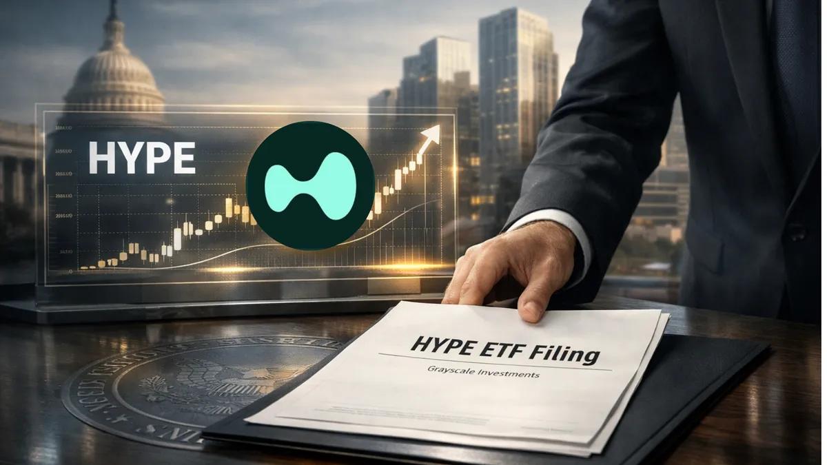 Grayscale presenta una solicitud ante la SEC para el ETF Spot HYPE basado en un token hiperlíquido.