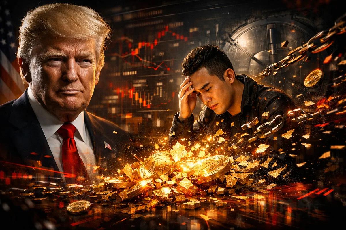 Trump privó a Justin Sun de millones