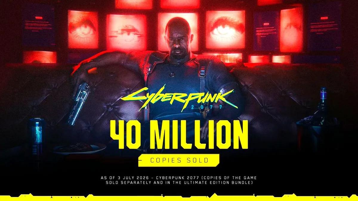 CD Projekt RED ha anunciado que «Cyberpunk 2077» ha superado otro hito y ha vendido 40 millones de copias en todo el mundo