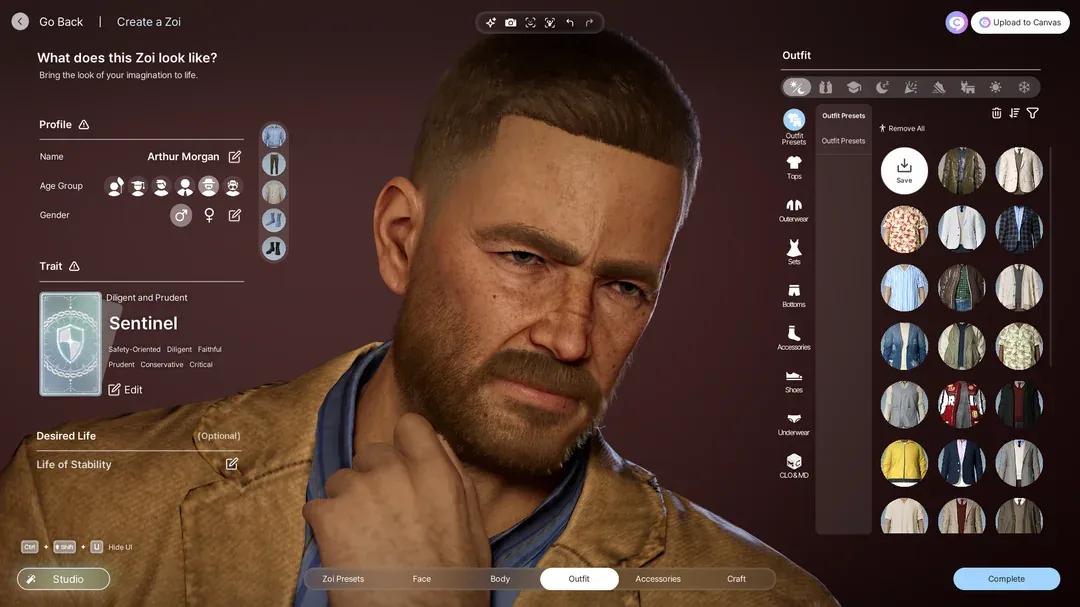 Un jugador de InZOI recrea a Arthur Morgan de Red Dead Redemption 2 con una precisión impresionante