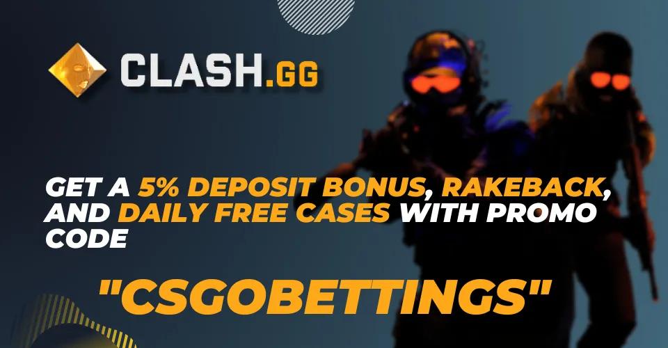 Código promocional de Clash.GG “CSGOBETTINGS”, cajas gratis y ofertas de bonificación de afiliados: ¿Valen la pena?