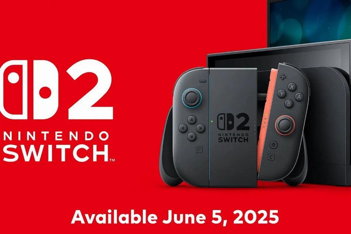 Nintendo anuncia la fecha de lanzamiento y características de Switch 2