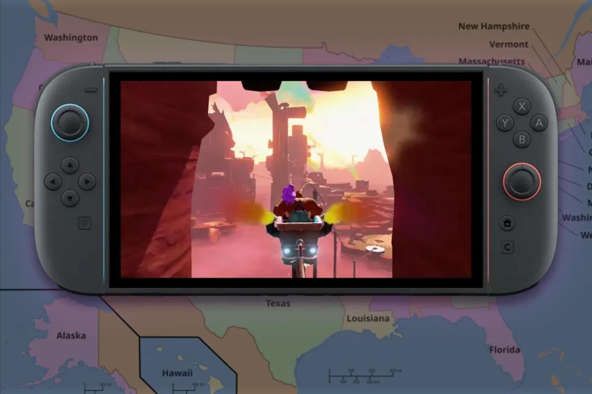 Nintendo podría tener ya listas más de un millón de consolas Switch 2 en EE.UU.