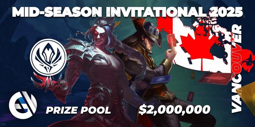 Riot Games desvela los MSI 2025 Stream Drops, Twitch Rewards y Pick'ems Prizes