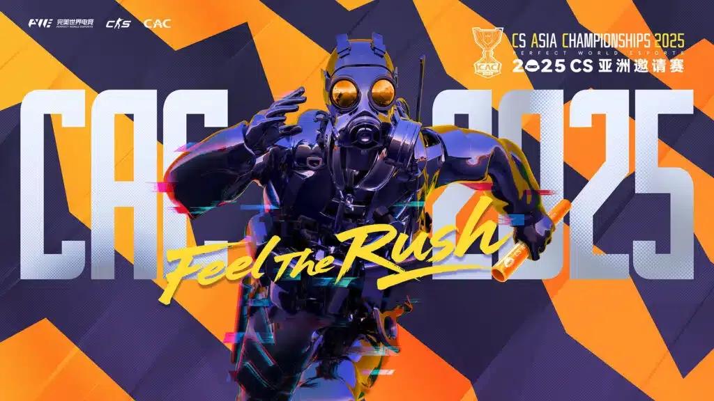 Perfect World anuncia los detalles del CS2 Asia Championship 2025 con una bolsa de premios de un millón de dólares