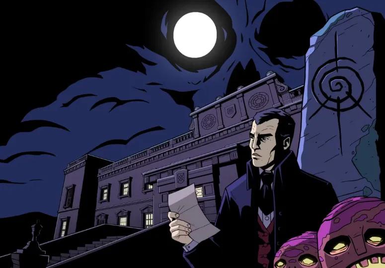 La sesión de espiritismo en Blake Manor es una obra maestra de Halloween, sobria e inquietante.