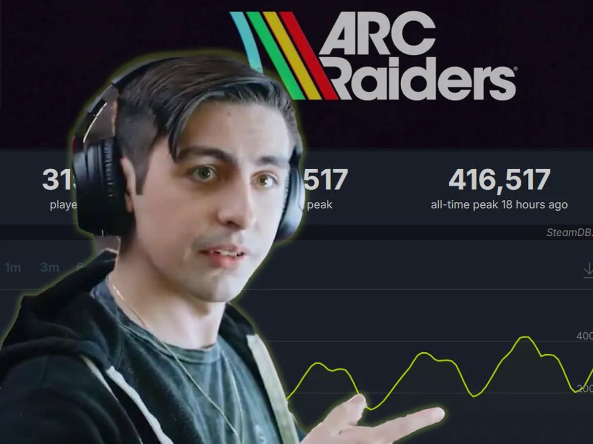 Shroud moviliza a los fans para que voten a Arc Raiders GOTY, y alcanza un máximo histórico de 416.517 jugadores