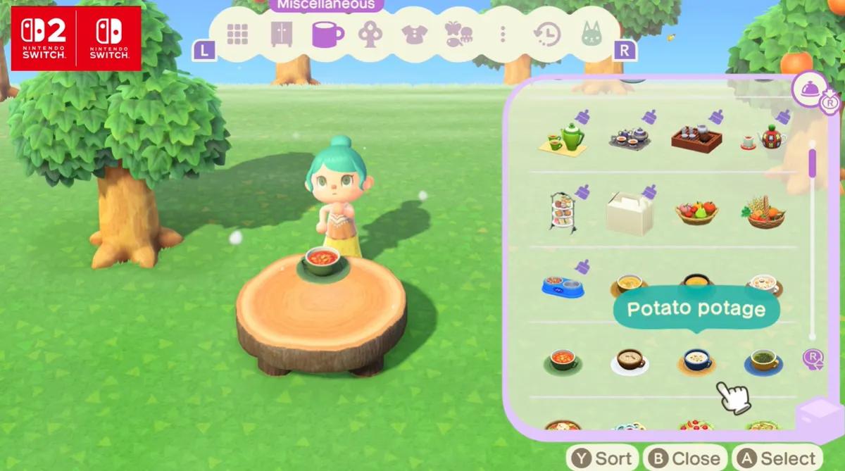 Animal Crossing: New Horizons 3.0 presenta una nueva herramienta de movimiento precisa