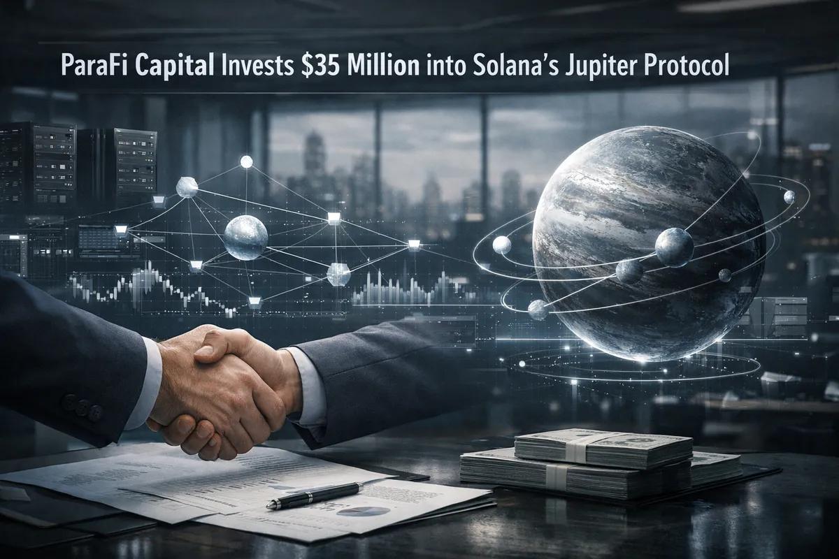 ParaFi Capital invierte 35 millones de dólares en el protocolo Jupiter de Solana