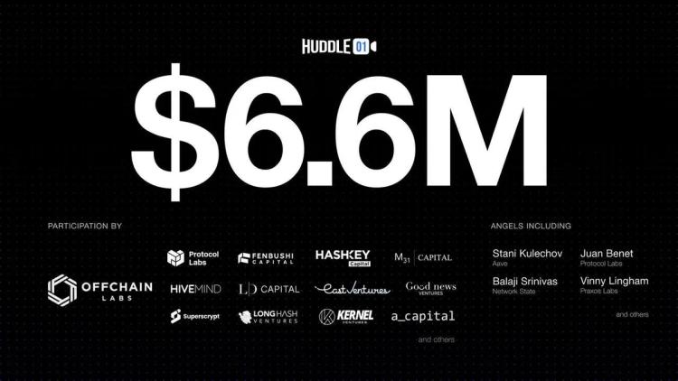 Huddle01 recauda 6,6 millones de dólares de importantes inversores y lanza la ICO $HUDL