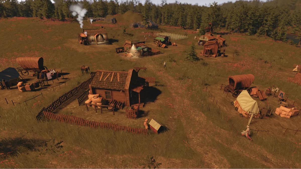 Wild West Pioneers ofrece una demostración gratuita que fusiona el Viejo Oeste con la simulación de colonias.