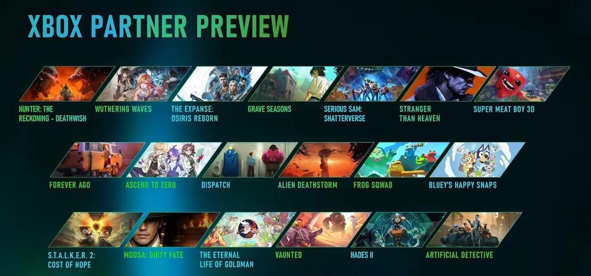 Avance para socios de Xbox: Todos los anuncios