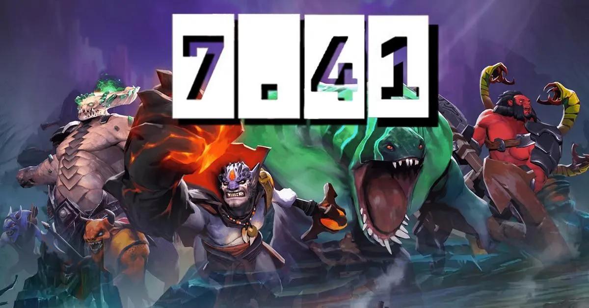 Desequilibrio en el parche 7.41 de Dota 2: héroes demasiado poderosos, nuevos objetos y cambios en el metajuego.