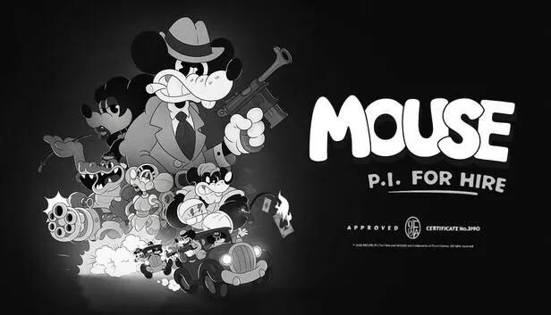 Mouse: P.I. For Hire - Un elegante juego de disparos de estilo noir inspirado en los dibujos animados clásicos.