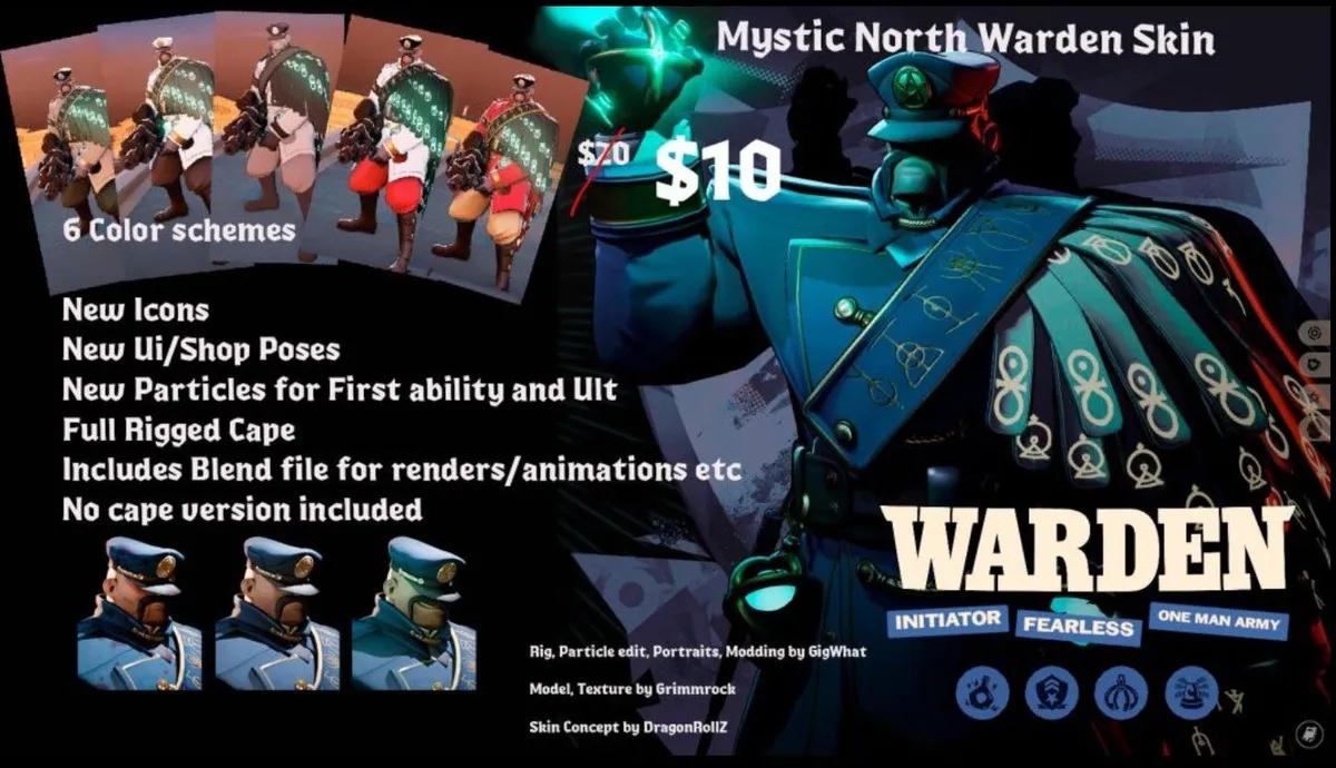 Deadlock Un modder vende una skin de 20 dólares antes de que Valve añada la monetización