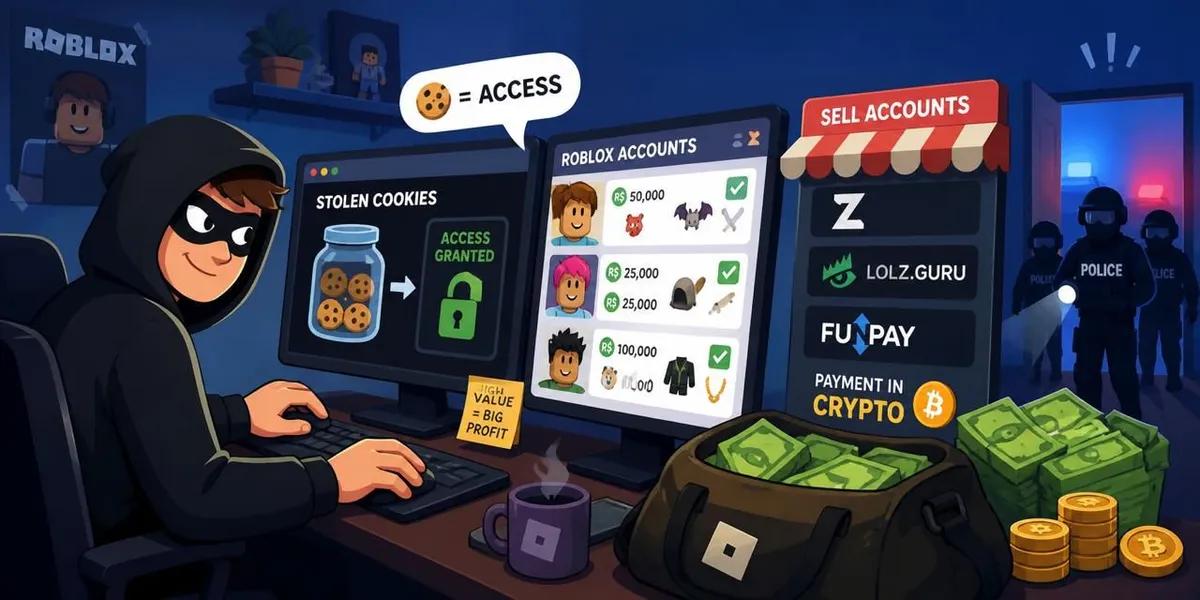 Hackers ucranianos robaron más de 600.000 cuentas de Roblox y ganaron casi 250.000 dólares con la venta de criptomonedas