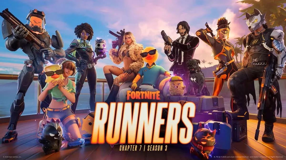 Detalles sobre la fecha de lanzamiento, la hora de inicio y el tiempo de inactividad del Capítulo 7 de Fortnite Temporada 3