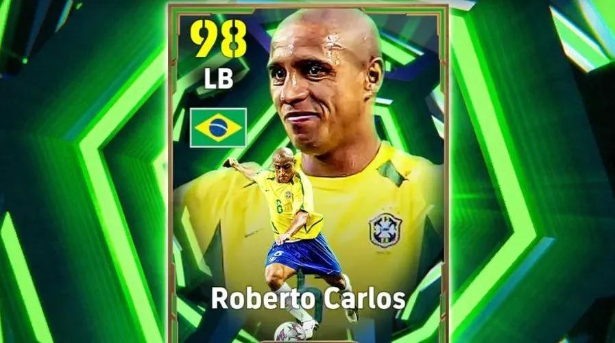 Konami ofrece gratis la tarjeta épica de Roberto Carlos a través de la promoción eFootball Kickoff