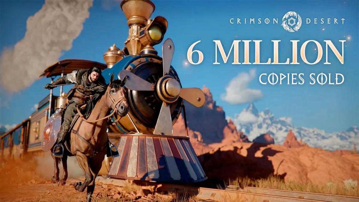 Pearl Abyss anuncia que Crimson Desert ha vendido 6 millones de copias en todo el mundo