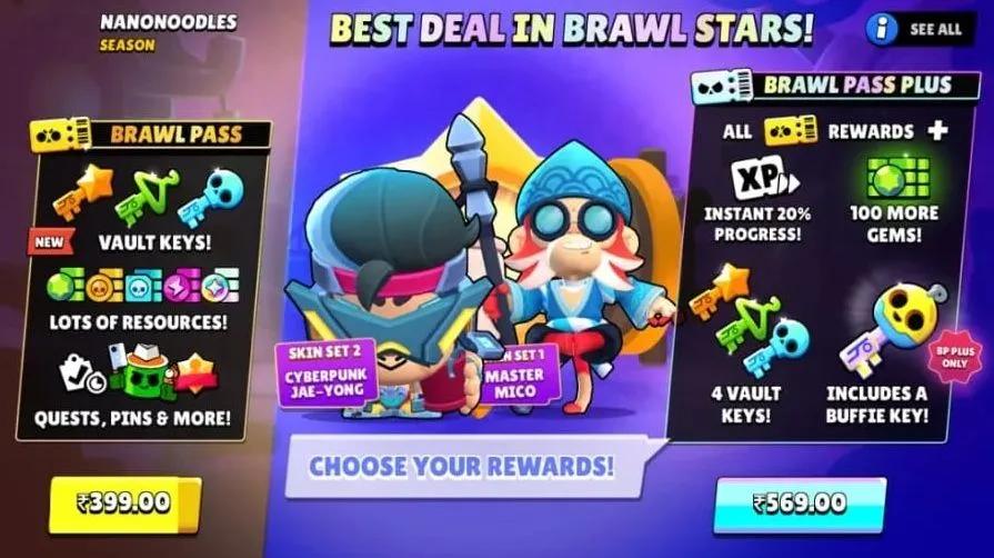 Se revelan las recompensas del Pase de Brawl de la temporada 52 de Brawl Stars