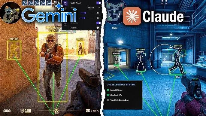 Un YouTuber utiliza la IA para crear un truco para un videojuego con Gemini Pro y Claude Opus