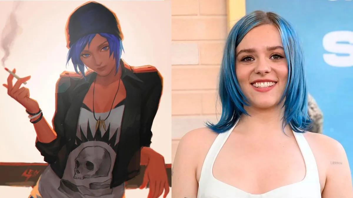 Una mirada más detallada de cómo podría verse Maisy Stella como Chloe en la serie Life is Strange