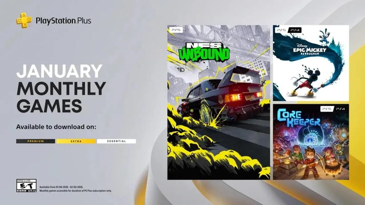 Juegos PlayStation Plus enero 2026