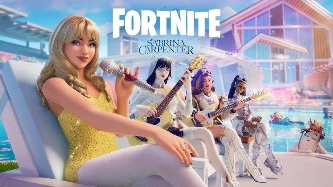 Sabrina Carpenter se une al festival de Fortnite como icono de la octava temporada