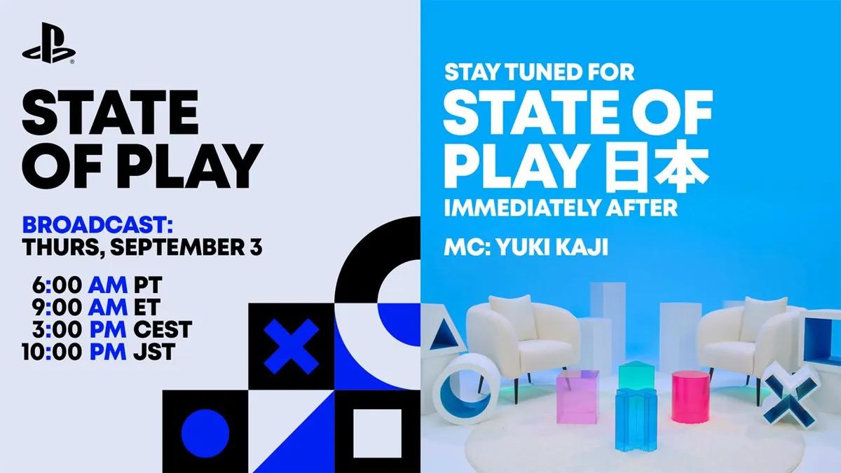 Sony anunció oficialmente que el próximo State of Play está programado para el 3 de septiembre.