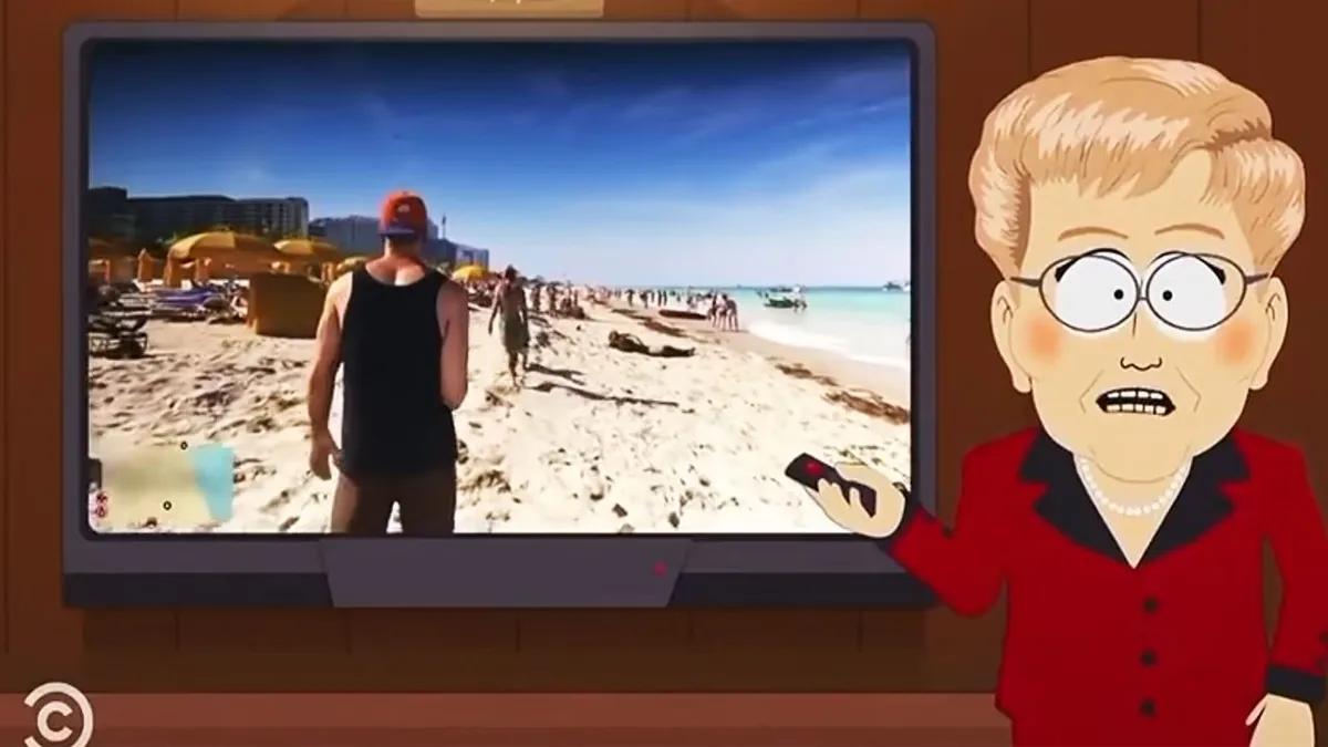 En South Park mostraron un nuevo video de gameplay de GTA 6