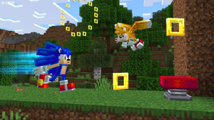 Sonic Speed Comes to Minecraft with New Add-On DLC 3