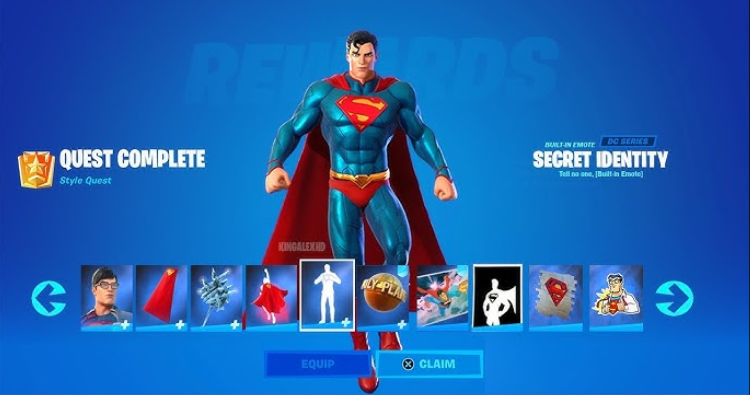Una filtración de Fortnite insinúa una nueva skin de Superman y una habilidad mítica 1