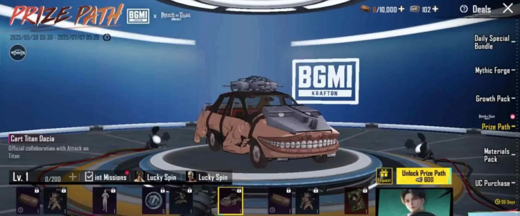 Evento PUBG Mobile x Attack on Titan: desglose completo de la ruta de premios, recompensas y cómo unirse 1