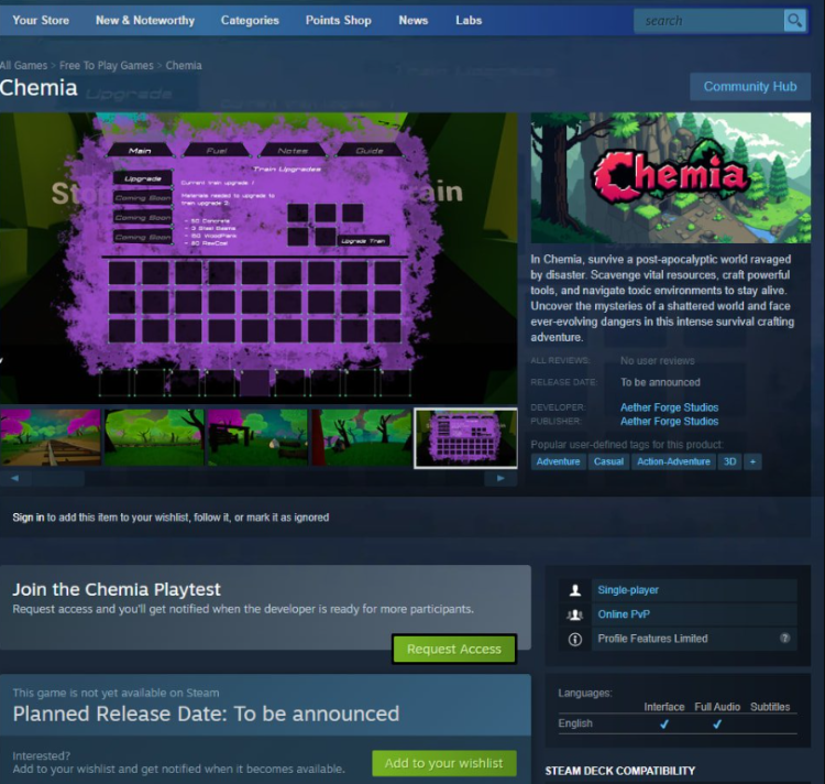 Chemia en Steam está camuflando malware en actualizaciones del juego 2