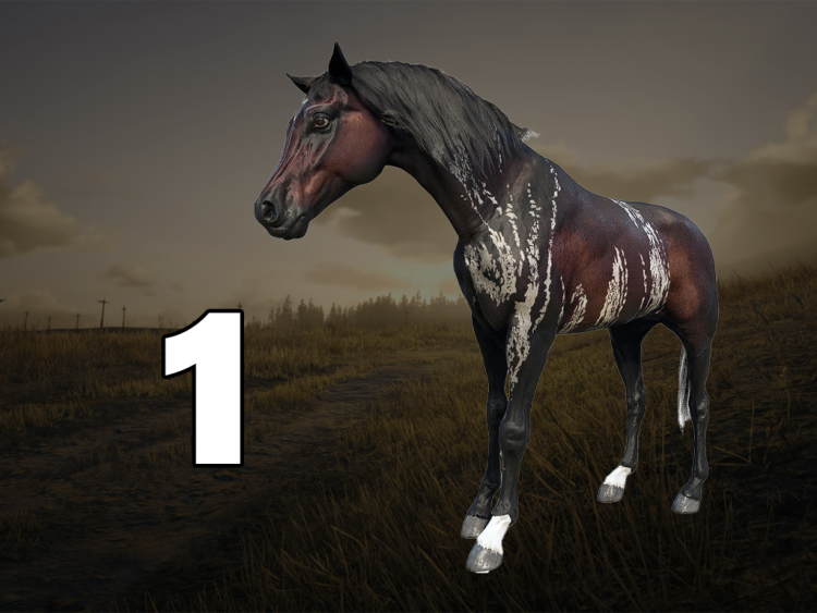 Los 10 mejores caballos de Red Dead Redemption 2, clasificados por rendimiento 10