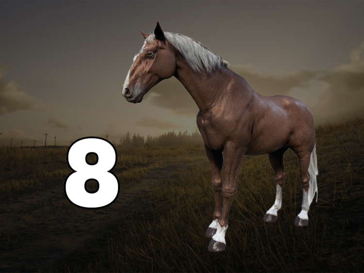 Los 10 mejores caballos de Red Dead Redemption 2, clasificados por rendimiento 3
