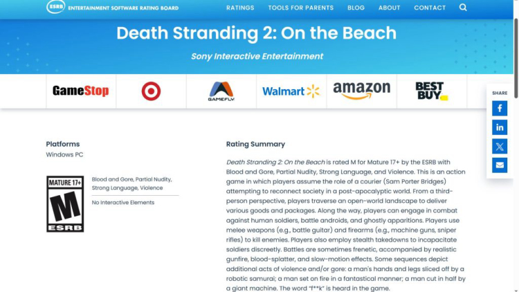 Death Stranding 2: On The Beach se lanzará pronto en PC según informe 1