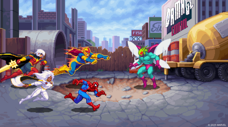 Tribute Games revisita los rincones cósmicos de Marvel con un Brawler 9 seguro y desigual